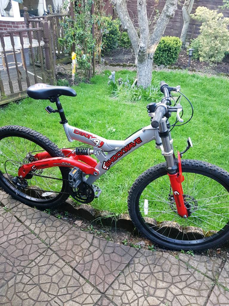 shockwave dirt 4 mountain bike